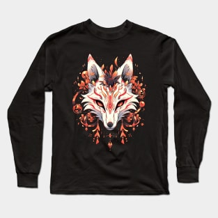 Floral Foxy #2 Long Sleeve T-Shirt